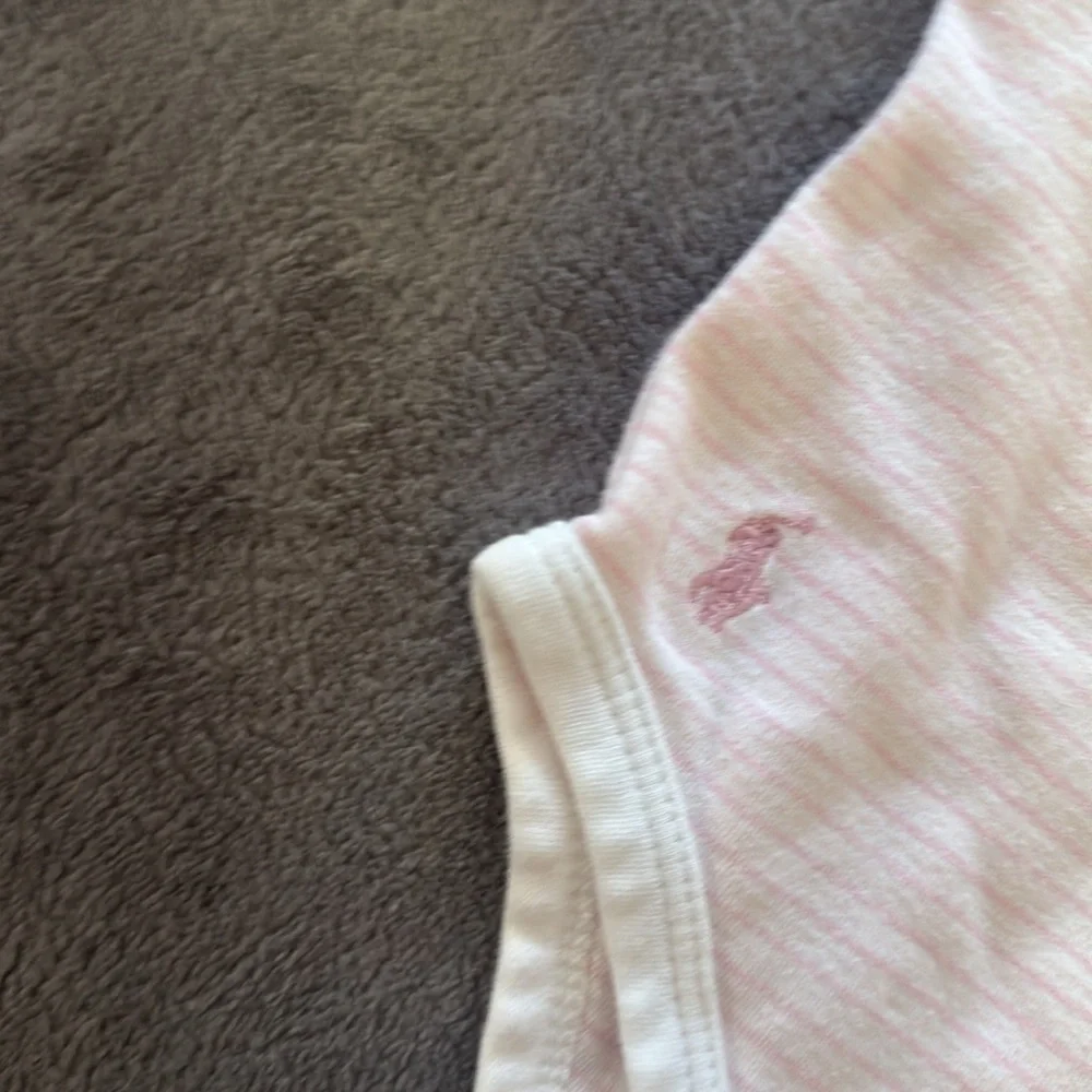 Ralph Lauren Light Pink Baby Bodysuit